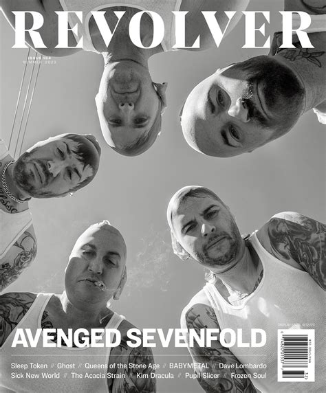 Gli A7x Sul Prossimo Numero Di Revolver Avenged Sevenfold Italia