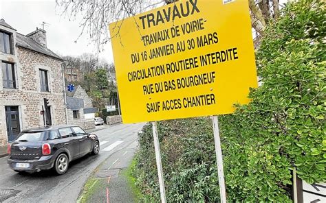 À Dinan circulation perturbée du 16 janvier au 30 mars rue du Bas