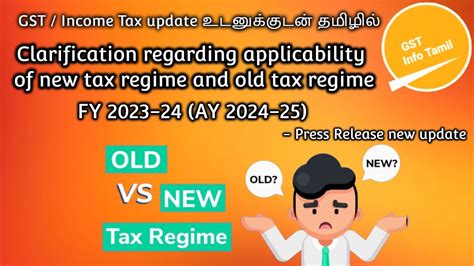 New Tax Regime Impact Explained Income Tax Old Regime Vs New Regime Youtube