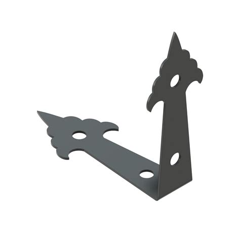 Early American Iron Angle Brace Old West Iron