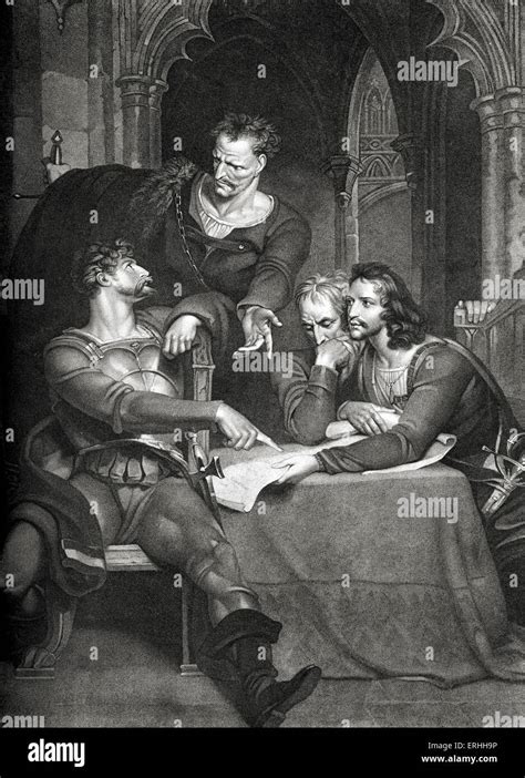 William Shakespeare 's play King Henry IV , Part I - Act III Scene I Stock Photo: 83365346 - Alamy