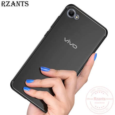 Rzants Phone Case For VIVO Y71 Electroplating TPU Clear Back Dirt