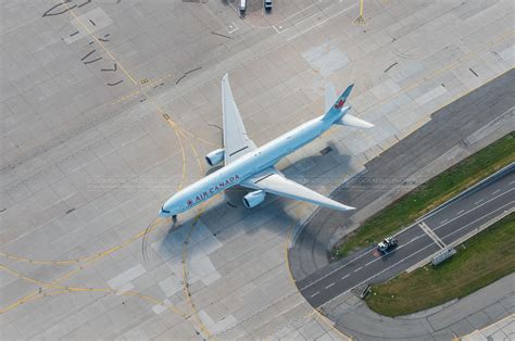 Aerial Photo Air Canada Boeing 787 Overhead