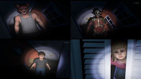 The William Afton Family appears in FNaF 4! (FNaF 4 Mods) - New World ...