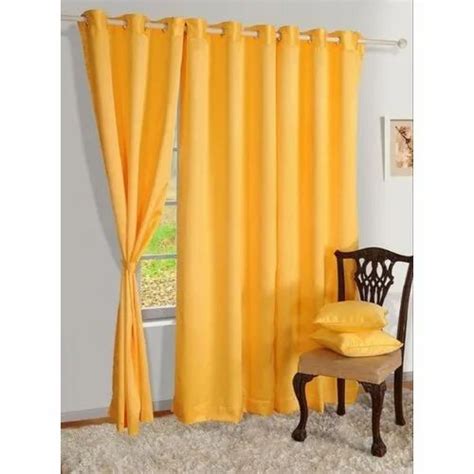 Polyester Plain Window Curtain At Rs Set Curtain Panels In