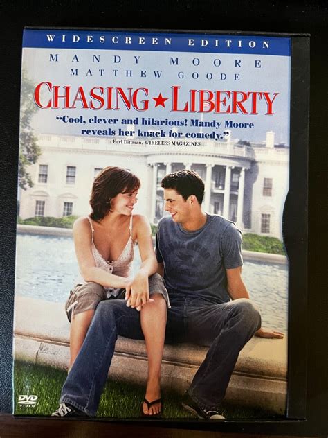 Chasing Liberty Dvd Widescreen Full Screen Mandy Moore