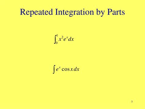 Ppt Integration By Parts Powerpoint Presentation Free Download Id 1787681