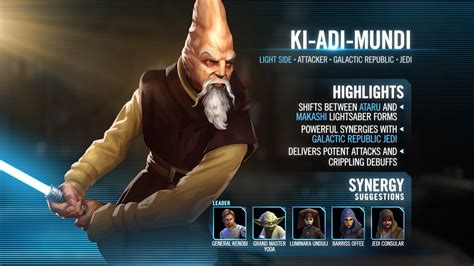 Star Wars The Clone Wars Ki Adi Mundi