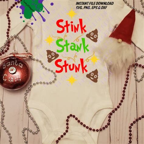 Stink Stank Stunk Svg Etsy