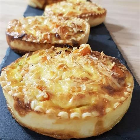 Quiches aux légumes et saumon fumé Guy Demarle