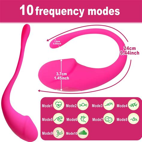 Wireless App Remote Control Bullet Egg Vibrator G Spot Dildo Sex Toys