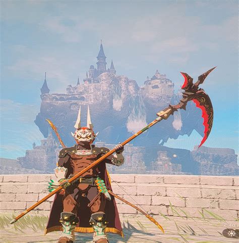 I Present To You My Favorite Looking Weapon Thus Far Demon King Scythe R Totk