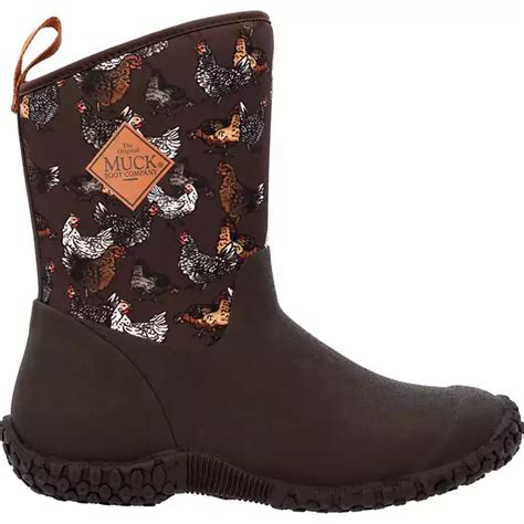 Muck Boot Women S Muckster Ii Chicken Print Boots Academy