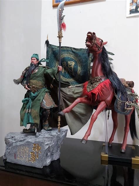 1 6 Scale Inflames Guan Yu Deluxe Hobbies Toys Toys Games On