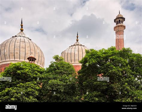 Masjid E Jahan Numa Mosqu E De Jama Masjid Dans Le Vieux Delhi L Une