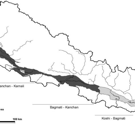 Chure Range In Nepal Download Scientific Diagram