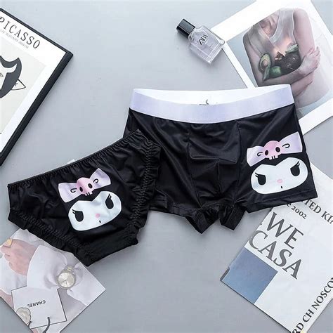 Pcs Sanrio Kuromi Silk Comfortable Panties Summer Breathable Briefs Lingerie Women Kawaii Pink