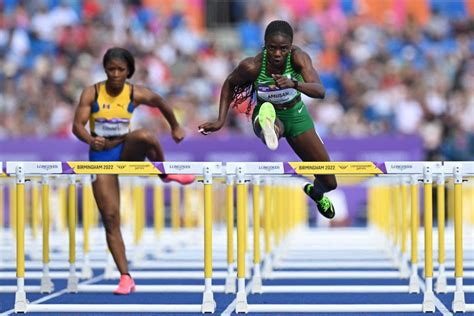 Breaking Commonwealth Games Tobi Amusan Reaches M Hurdles Final