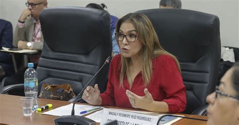 Magaly Ruiz Evaluar N Levantamiento De Su Secreto De Comunicaciones