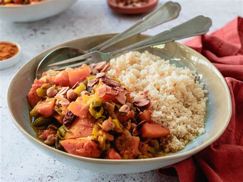 Recette Bio De Tajine De Potimarron Et Pois Chiches