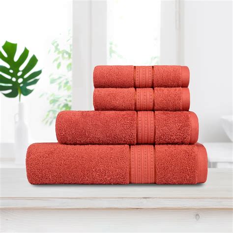 Trident Towel Set Celebration Gifting Collection 4 Pieces Set 1 Bath