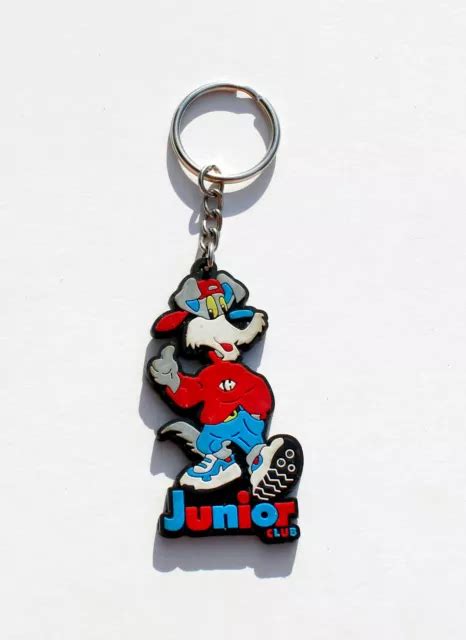 Ancien Porte Cl Clef Junior Club Enfant Chien X Cm Rare Vintage