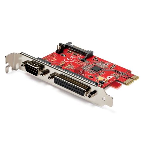 TARJETA STARTECH PCI EXPRESS CON PUERTOS SERIAL Y PARALELO TARJETA