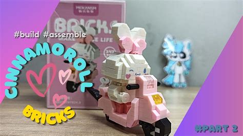 Build Cinnamoroll Scooter Bricks Part 2 Sanrio Mymelody Bricks