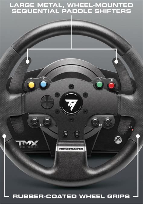 More Photos Revealed For The Thrustmaster Tmx Xbox One Racing Wheel