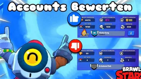 Accounts Bewerten Von Zuschauern In Brawlstars Youtube