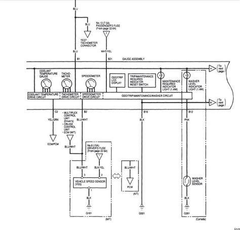 2001 Honda Accord Schematics