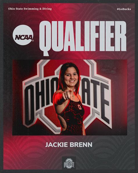 Ohio State Swim Dive On Twitter Congratulations To Jackie Brenn Who