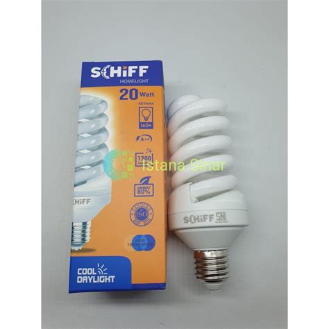 Jual Lampu Schiff Spiral 20 Watt 20 Wt 20 W Lampu Ulir Tornado