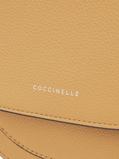 Coccinelle Saddle Bag Aus Leder Mit Schulterriemen Camel Online Kaufen