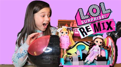 Unboxing L O L Surprise O M G Remix In Plane Playset Transforms