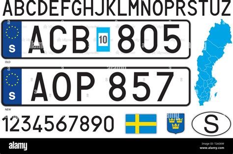 Swedish License Plate Hi Res Stock Photography And Images Alamy