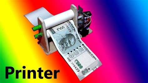 DIY Electric Money Printer YouTube