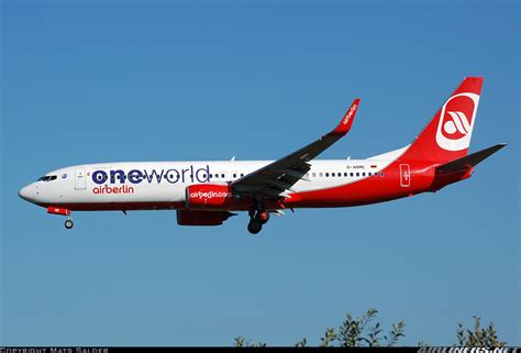 Boeing 737 86j Oneworld Air Berlin Aviation Photo 2505942