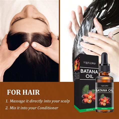 Aceite de Batana para el cuidado del cabello Aceite orgánico de Batana