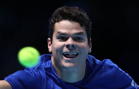 Milos Raonic Action He Loses Semi Editorial Stock Photo Stock Image