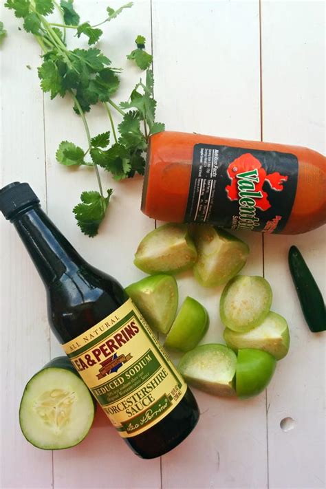 Green Bloody Mary Verde Naive Cook Cooks