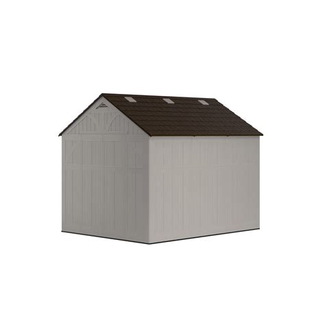 Suncast Tremont Ft X Ft Resin Vertical Peak Storage Shed With