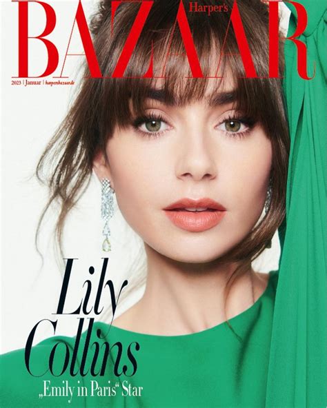 익스트림무비 릴리 콜린스 Harper’s Bazaar Germany 1월호 화보