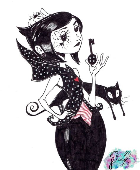 beldam, Coraline. | Dibujos