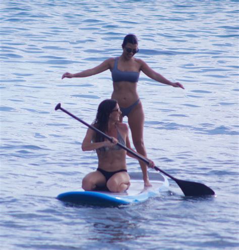 Kim And Kourtney Kardashian In Bikinis On Vacation In Costa Rica 06 20