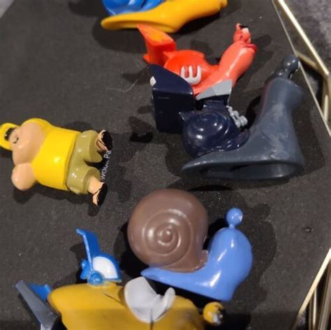 Dreamworks TURBO Snail Movie Figure Toy Cake Toppers lot of 8 | #4582568084