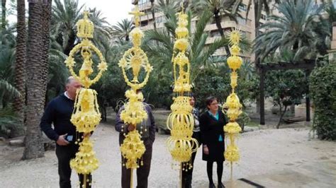 Elche cumple con la tradición y envía las palmas blancas al Papa