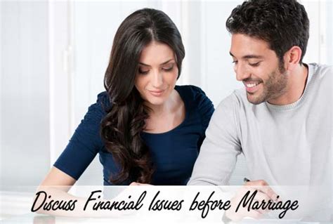 Discuss Financial Issues Before Marriage Blog