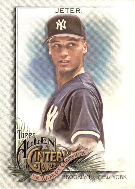 Topps Allen Ginter Derek Jeter Trading Card Database