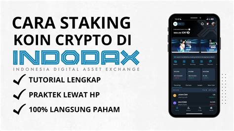 Berhasil Cara Staking Koin Crypto Di Indodax Youtube